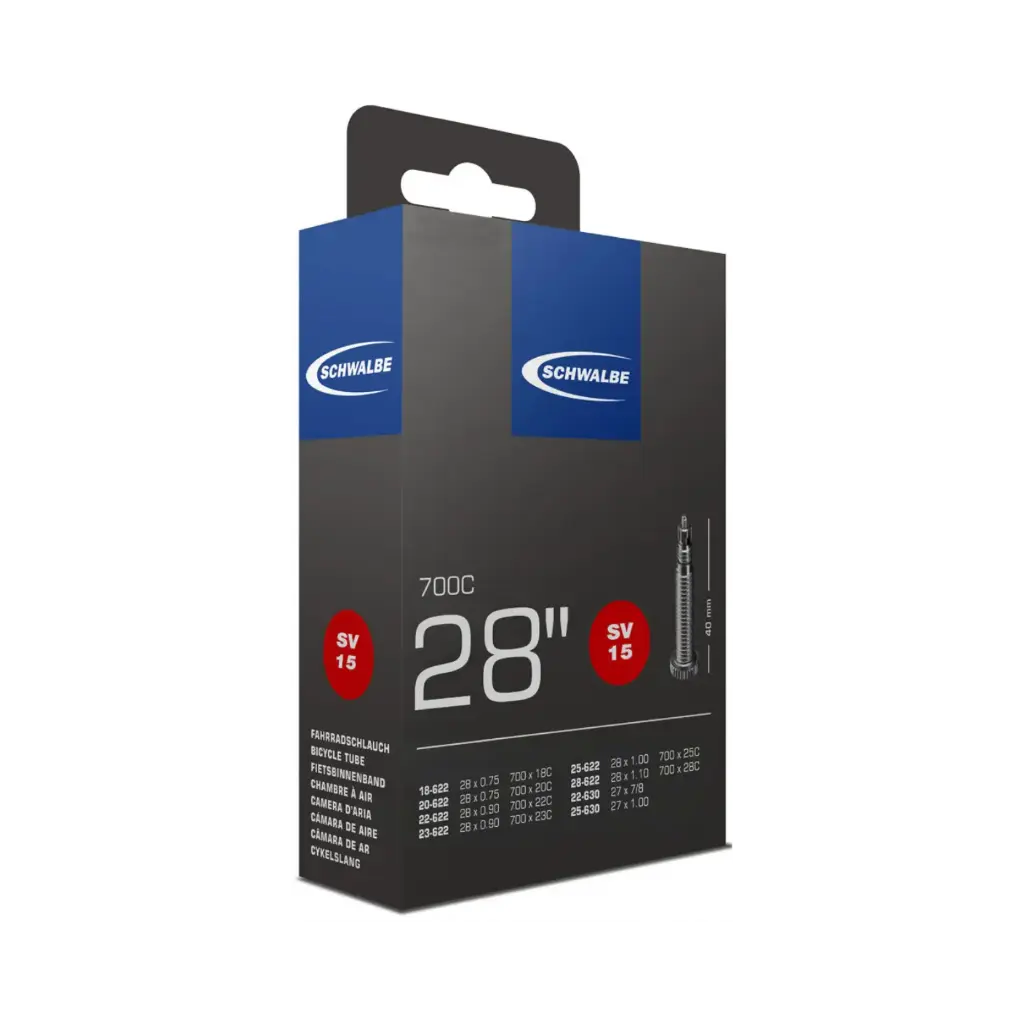 Chambre à air Schwalbe SV15 28" 18-28 Presta