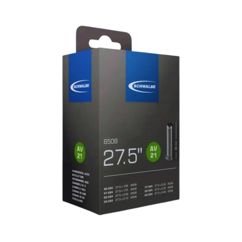 Chambre à air Schwalbe AV21 27.5" 40-62 Schrader