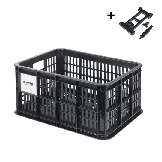 Caisse de vélo Basil avec fixation MIK (S)