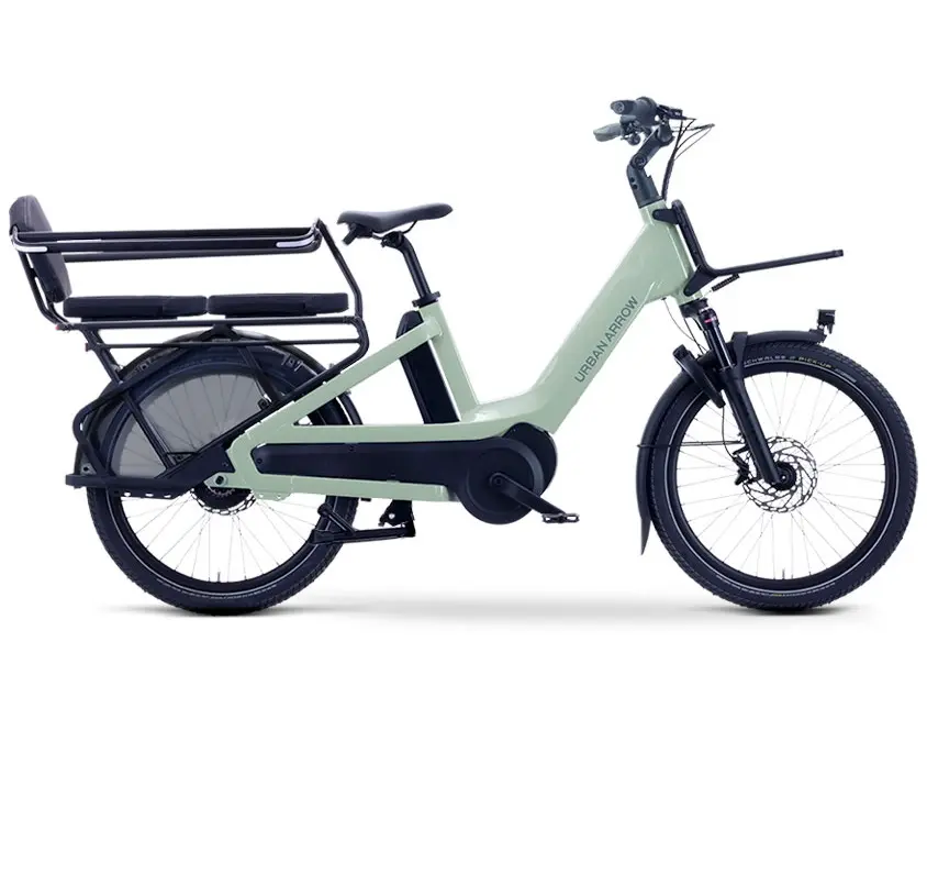 Vélo longtail Urban Arrow Breeze (Noir, 400Wh)