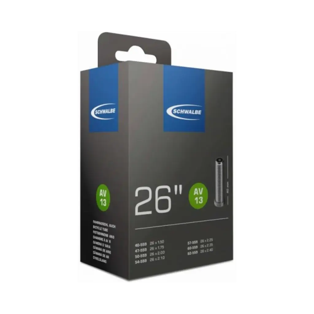 Chambre à air Schwalbe AV2 14" 16" 37-288/40-305 Schrader