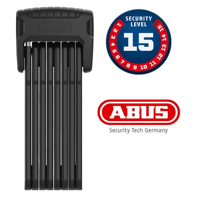 Antivol Pliant Abus Bordo Granit XPlus 6500K/120cm + Support SH Onekey