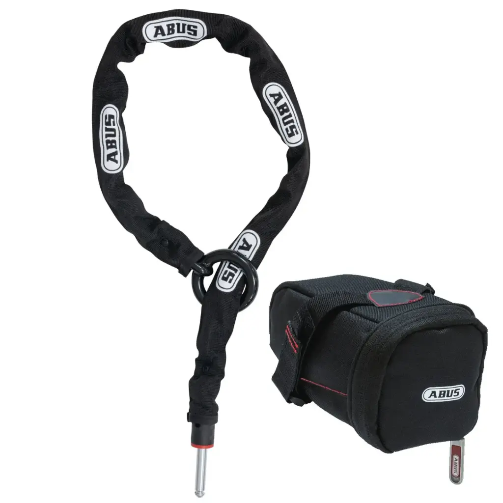 Chaine pour antivol de cadre ABUS ACH 2.0 6KS/100cm + Sacoche