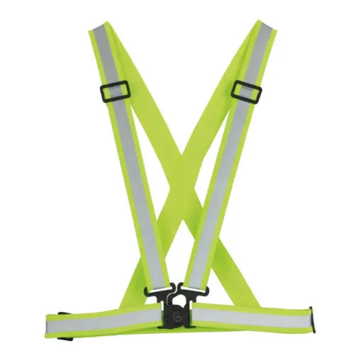 Harnais fluo WOWOW ajustable jaune