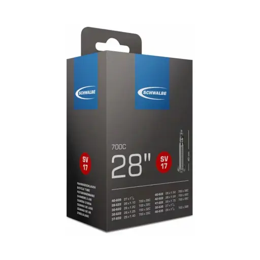 Chambre à air Schwalbe SV17 28" 28-47 Presta