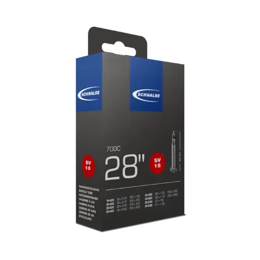 Chambre à air Schwalbe SV15 28" 18-28 Presta